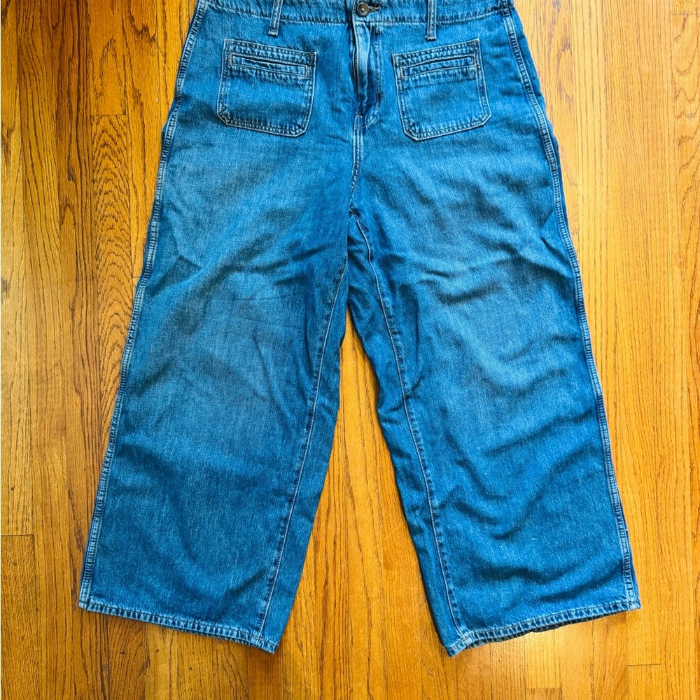 Old Navy High-rise Baggy Wide-Leg Jeans
